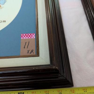 Two Cross Stitch Pieces of Art