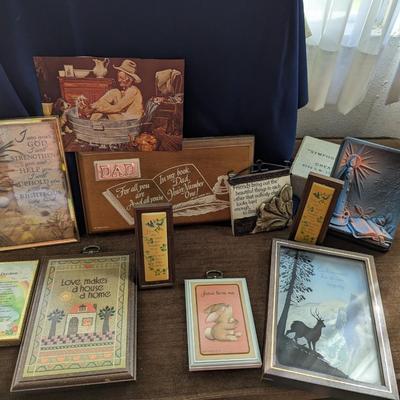 Assortment of Wall Hangings