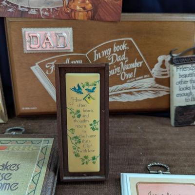 Assortment of Wall Hangings