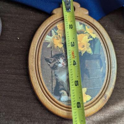 Group of Pictures...."Still Life With Flowers" Kitten with Flowers, Florentine Fruit and Floral Print, Florentine Water Pitcher...