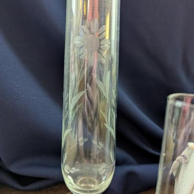 Five Beautiful Bud Vases, One Being a Lenox.