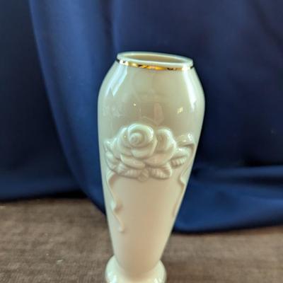 Five Beautiful Bud Vases, One Being a Lenox.