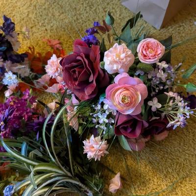 Large Group of Every Kind Of Artificial Flowers