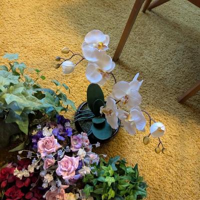 Large Group of Every Kind Of Artificial Flowers