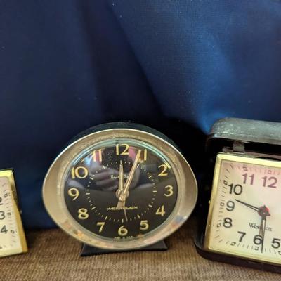 Vintage Westclox Clocks