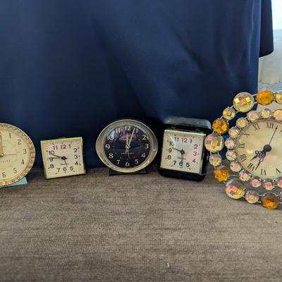 Vintage Westclox Clocks