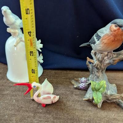 Group of Bird Figurines