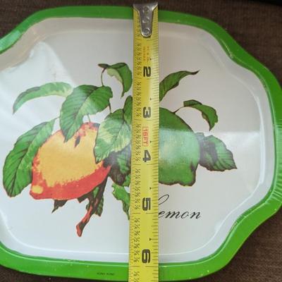 12 Assortment of Small Metal Trays.