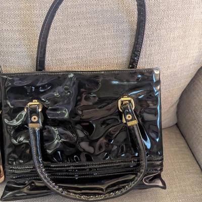 Two Vintage Black Bags, Markay Bag