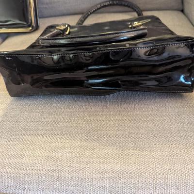 Two Vintage Black Bags, Markay Bag