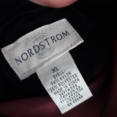 Vintage Cape w/ Nordstrom Reversible Velvet Coat (B2-BBL)