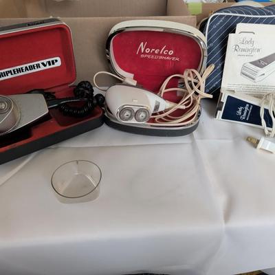 Norelco Electric Razors, Remington Rechargeable Razor.