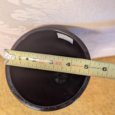 Stunning Tall Black Vase
