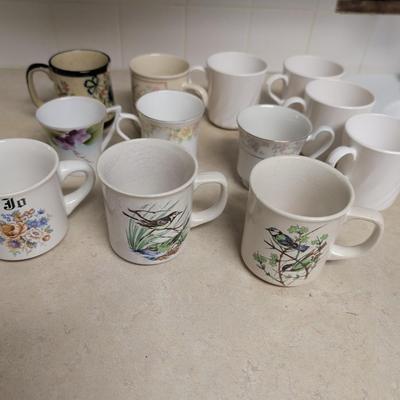 Coffee Cups, Japan, Corningware.
