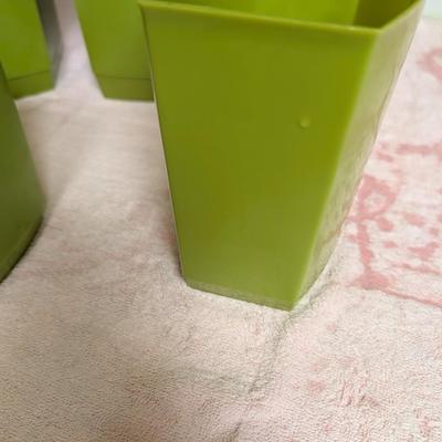 Avacodo Green Vintage Canister Set