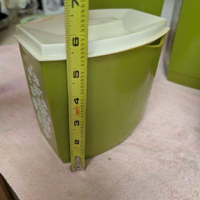 Avacodo Green Vintage Canister Set