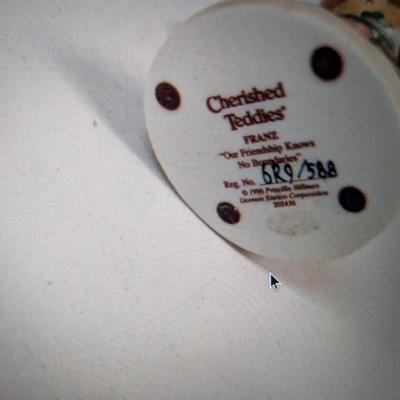 Bear Wear Lapel Pins - Cherished Teddies Porcelain Figures