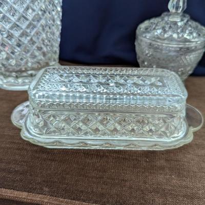 Large group of glassware