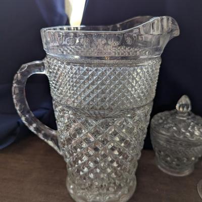 Large group of glassware