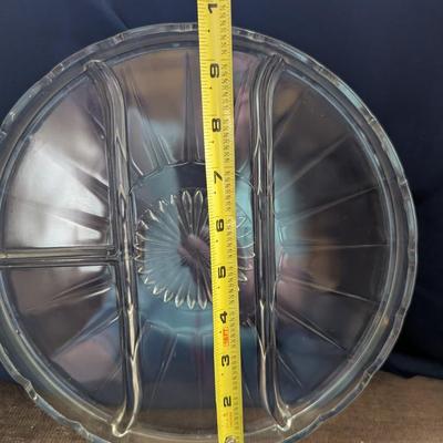 Vintage clear glass. Some Anchor Hocking