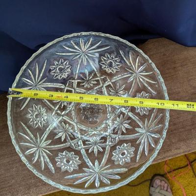 Vintage clear glass. Some Anchor Hocking