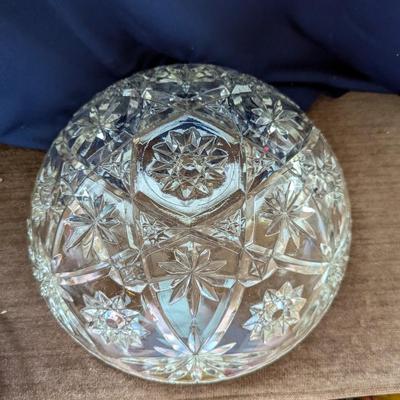 Vintage clear glass. Some Anchor Hocking