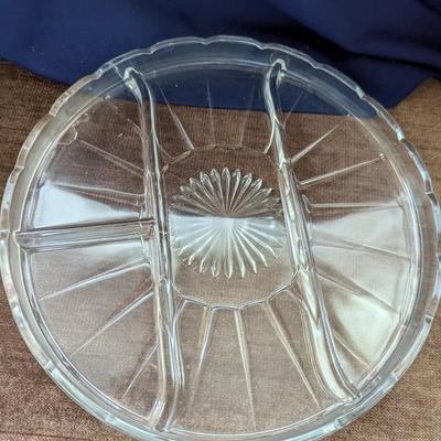 Vintage clear glass. Some Anchor Hocking