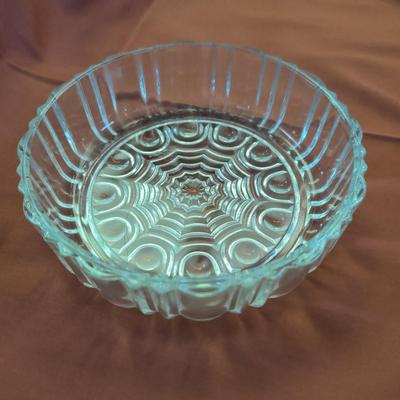 Large Lot of Glass Platters, Bowls, Egg Plate