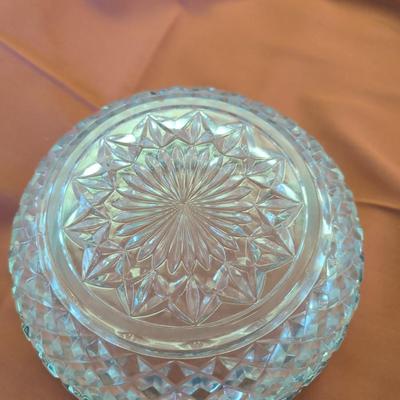 Large Lot of Glass Platters, Bowls, Egg Plate