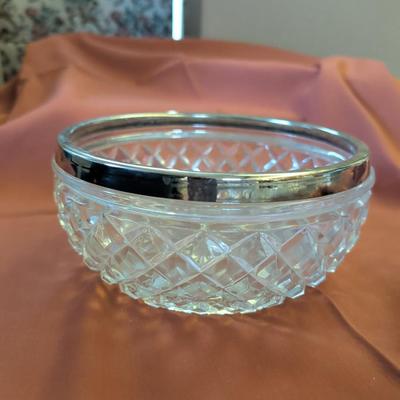 Large Lot of Glass Platters, Bowls, Egg Plate