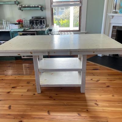 Large Farmhouse-Style Wood Table