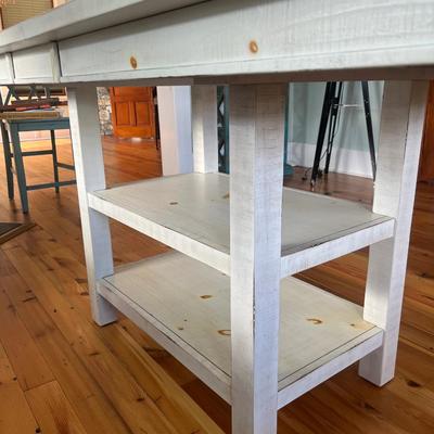 Large Farmhouse-Style Wood Table