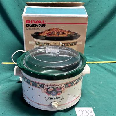 5 Quart Used Crockpot