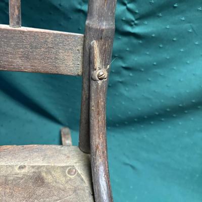 Antique Spindle Back Rocking Chair
