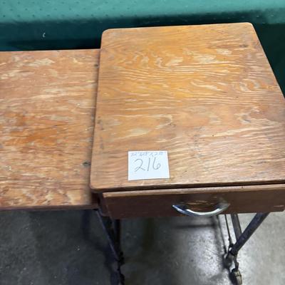 Vintage Typewriting Table