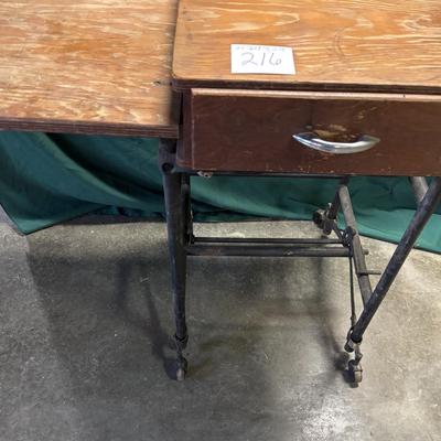 Vintage Typewriting Table
