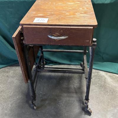 Vintage Typewriting Table