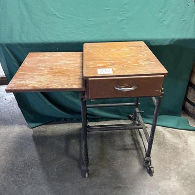 Vintage Typewriting Table