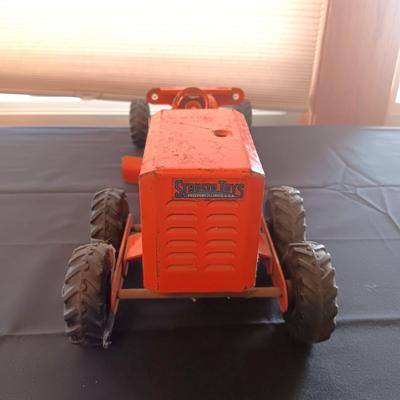 STRUCTO TOYS PRESSED STEEL ROAD GRADER