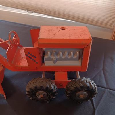 STRUCTO TOYS PRESSED STEEL ROAD GRADER