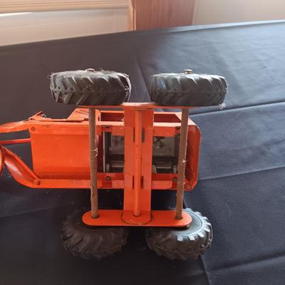 STRUCTO TOYS PRESSED STEEL ROAD GRADER