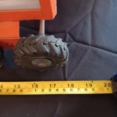 STRUCTO TOYS PRESSED STEEL ROAD GRADER