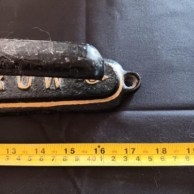 CAST IRON ARROW CUPPLES CO TOBACCO CIGAR CUTTER