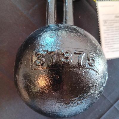 WHAT IS IT? IT'S A LINE WEIGHT. (Read the card from the Fence Post for more info)