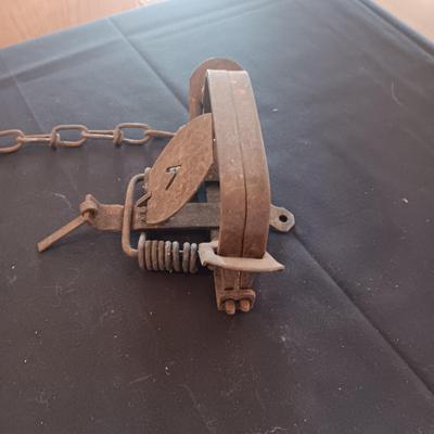 2 OLD ANIMAL TRAPS