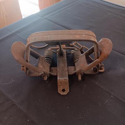2 OLD ANIMAL TRAPS