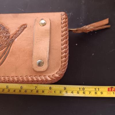 LURE BOOK FILLED WITH LURES AND MADE IN 1957 AT GILCREST H.S.