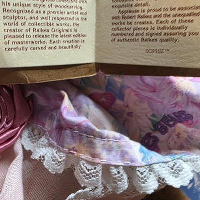 1995 Raikes Bears “Sophie” – Hand-Carved Limited Edition Collectible Bear with Original Box & Tags