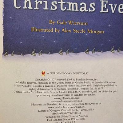 Little Golden Book The Animals' Christmas Eve - 1977 Edition Classic Holiday Story