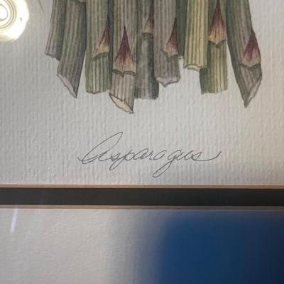 Karen Frances Gray Signed Print & More Vegetable Themed Decor (DR-RG)